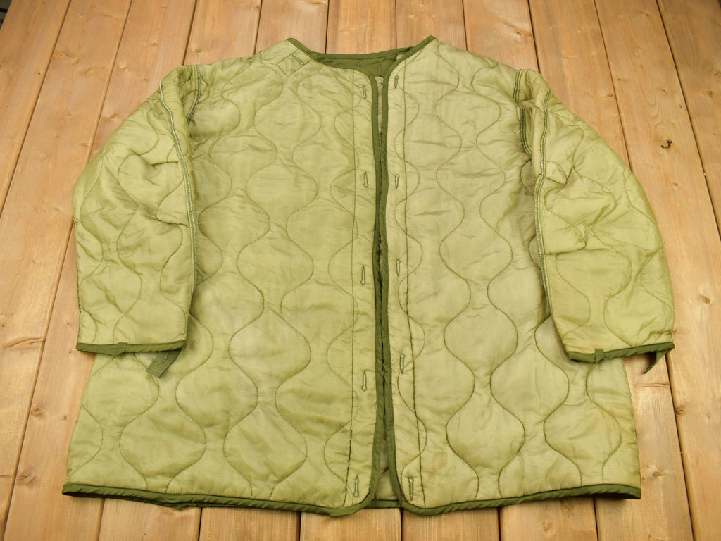 Vintage 1973 U.S. M65 Military Jacket Liner Size L
