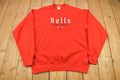 Vintage 1990s Chicago Bulls NBA Heavyweight Crewneck Sweatshirt