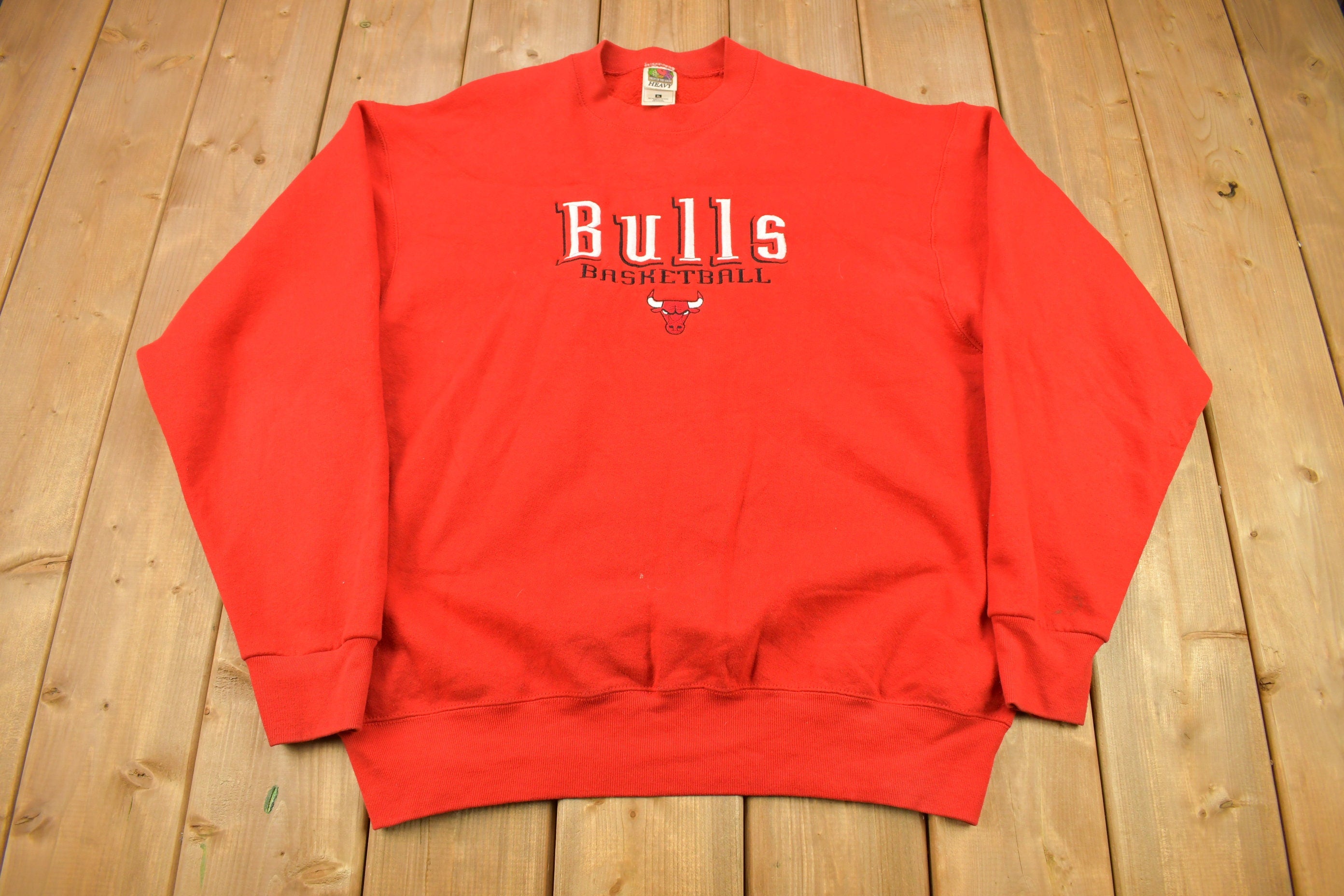 Vintage 1990s Chicago Bulls NBA Heavyweight Crewneck Sweatshirt