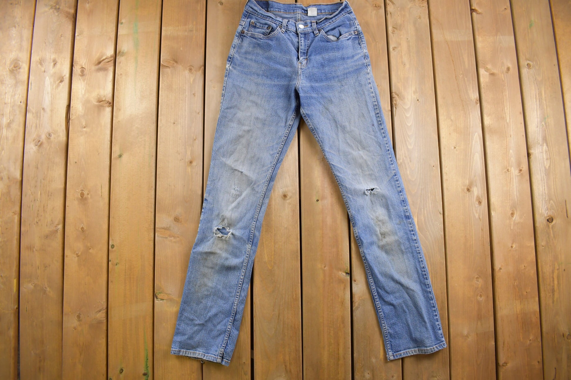 Vintage 1990s Levi's Women's 505 Red Tab Denim Jeans Size 26 x 32