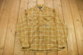 Vintage 1960s Pendleton Plaid Button Up Board Shirt