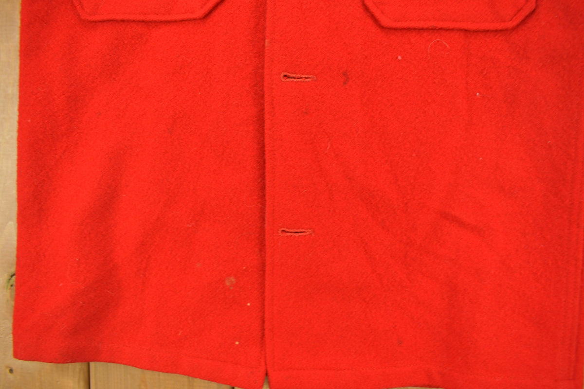 Vintage 1970s Boy Scouts Of America Button Up Shacket