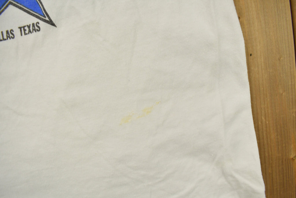 Vintage 1970s Blue Max Dallas Texas Racing T-Shirt