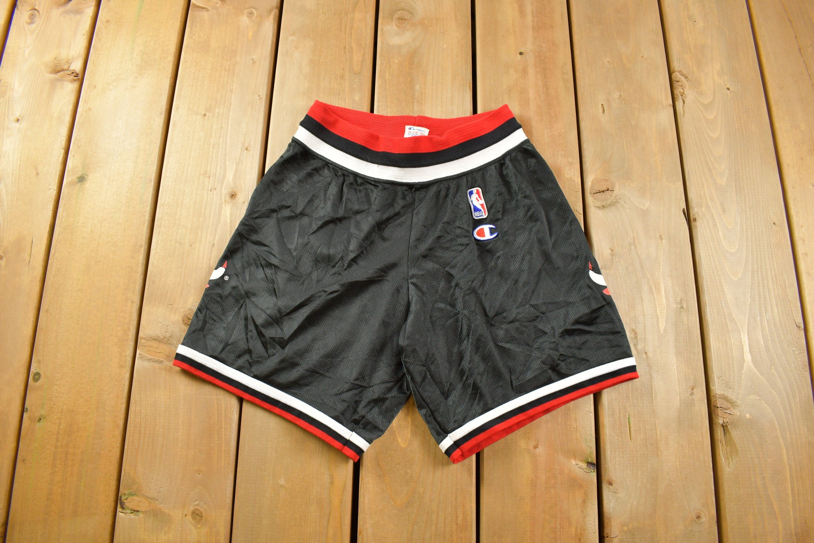 Vintage 1980s Chicago Bulls NBA Champion Basketball Shorts Size Women's XL