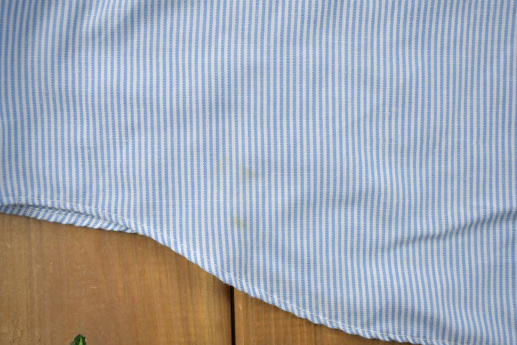 Vintage 1980s Red Kap Mr Exec Pin Striped Button Up Shirt