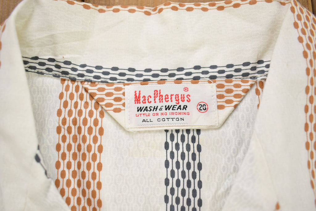 Vintage 1970s Mac Phergus Button Up Shirt