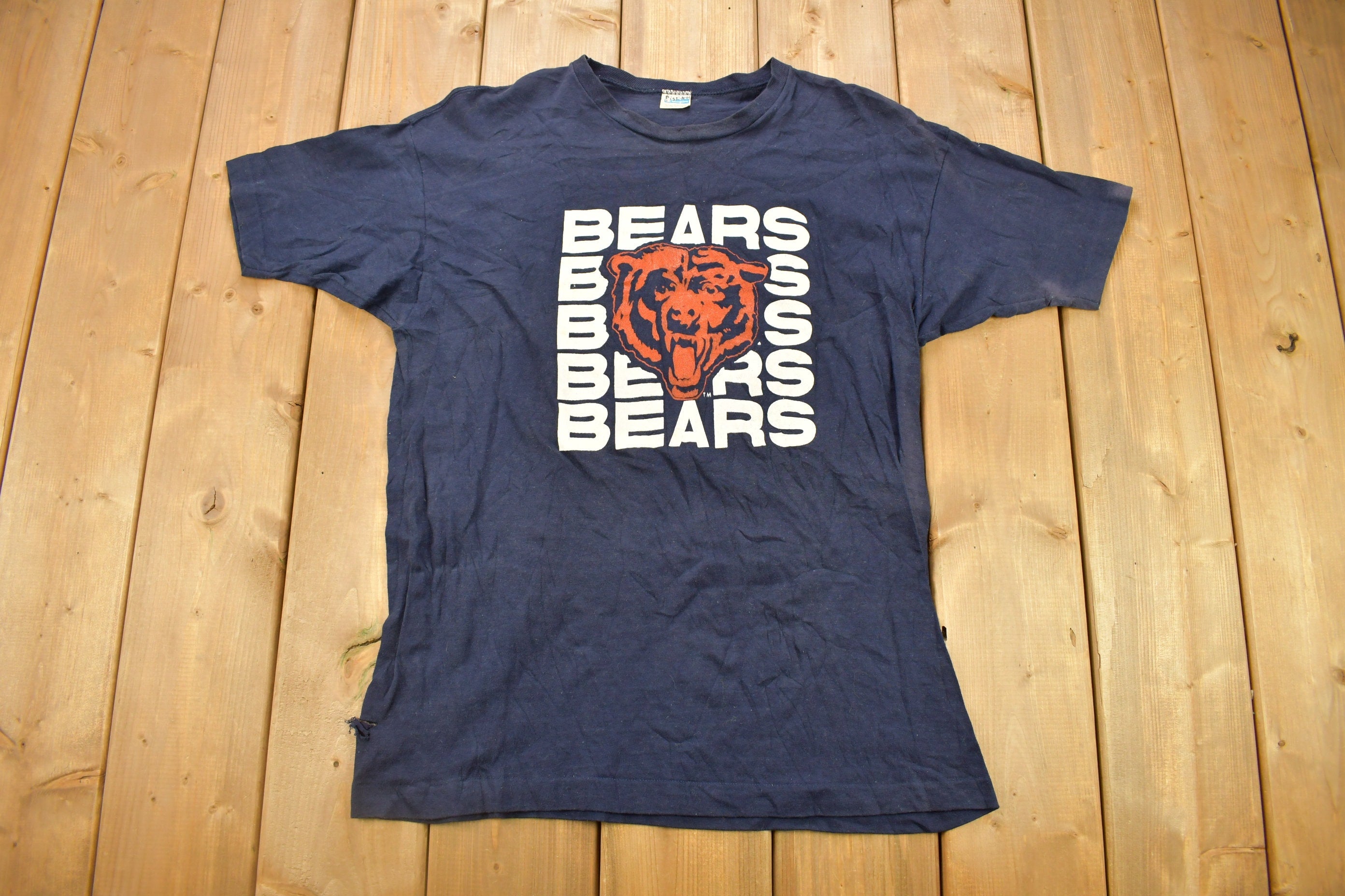 Vintage 1970s Chicago Bears NFL Champion T-Shirt