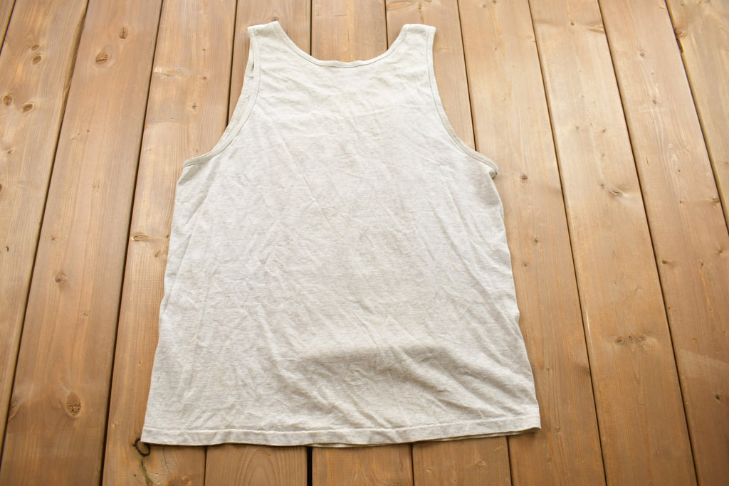 Vintage 1990s Lightning Bolt Shark Graphic Tank Top