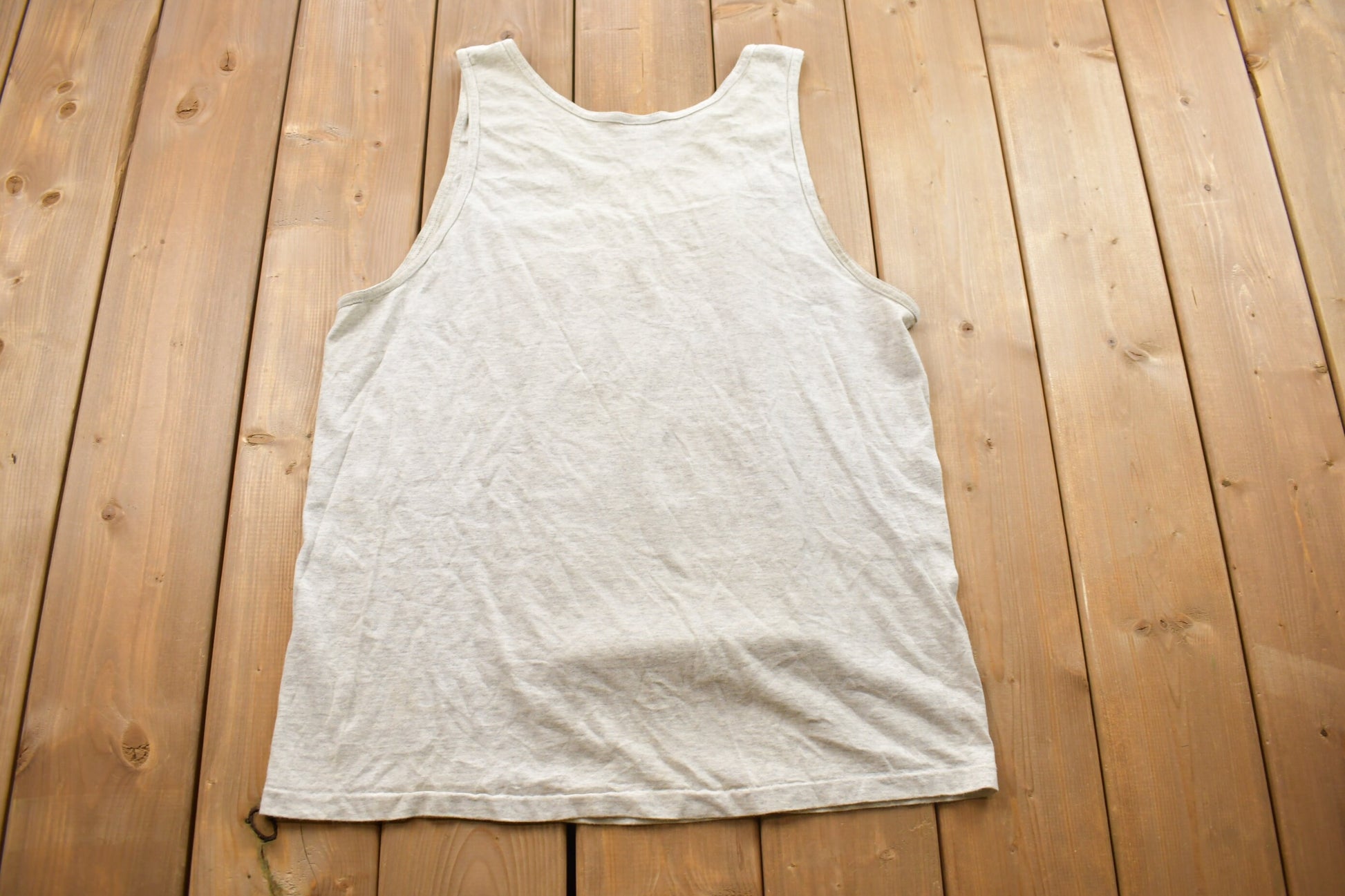 Vintage 1990s Lightning Bolt Shark Graphic Tank Top