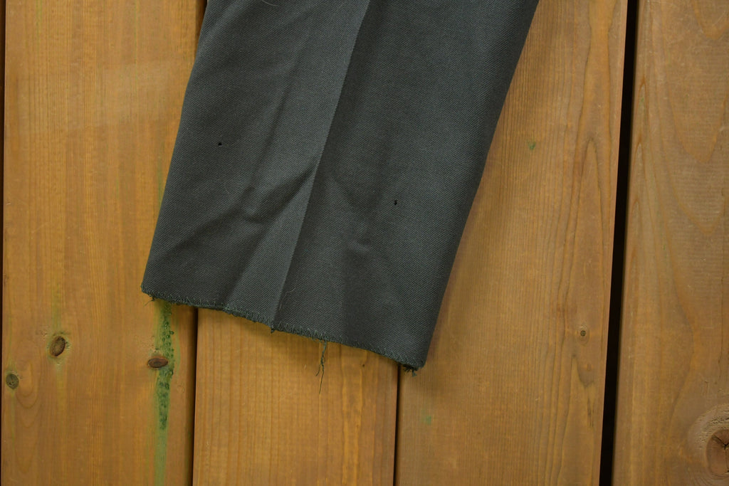 Vintage 1968 Military 100% Wool Trousers 30 x 31