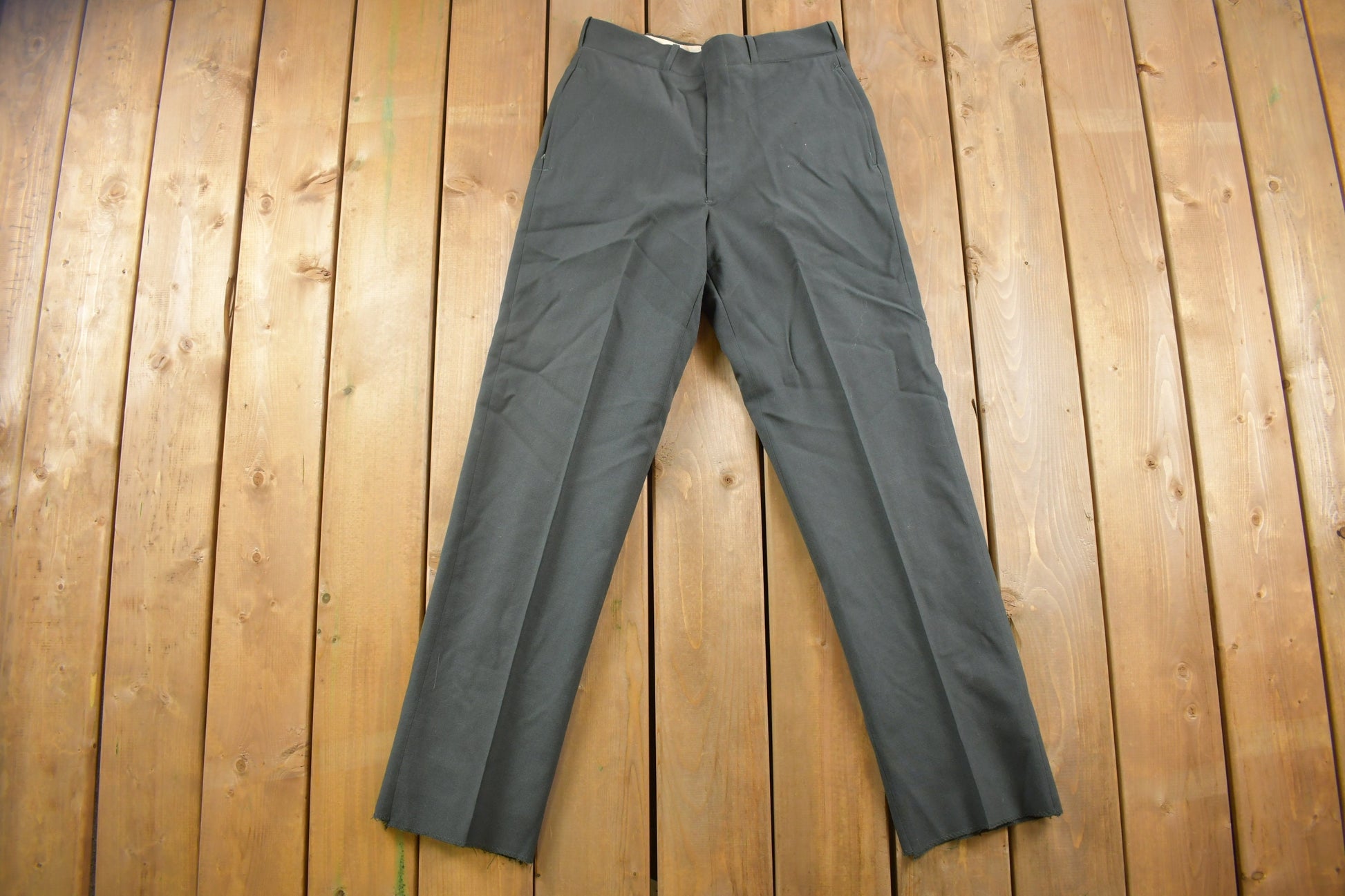 Vintage 1968 Military 100% Wool Trousers 30 x 31