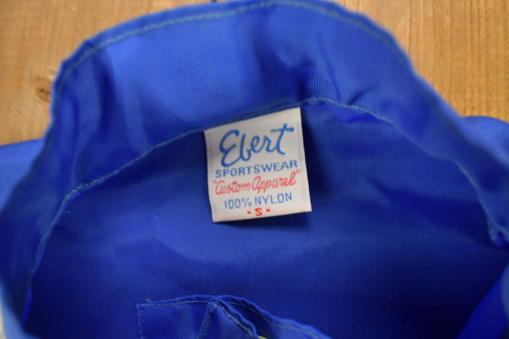 Vintage 1970s Elert Striped Windbreaker Jacket