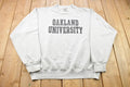 Vintage 1990s Oakland University Crewneck Sweatshirt