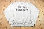 Vintage 1990s Oakland University Crewneck Sweatshirt