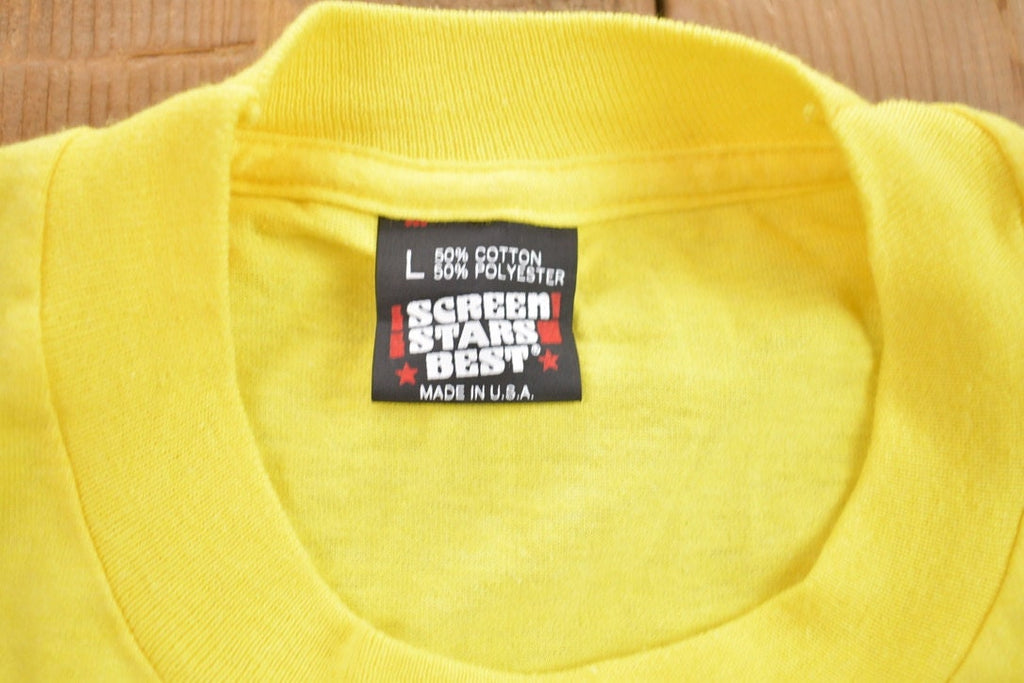 Vintage 1980s The You Land Owners Korsky's Hot Air Bus Graphic T-Shirt