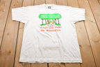 Vintage 1990 North Fond Du Lac Pride Day Run Graphic T-Shirt