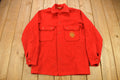 Vintage 1970s Boy Scouts Of America Button Up Shacket