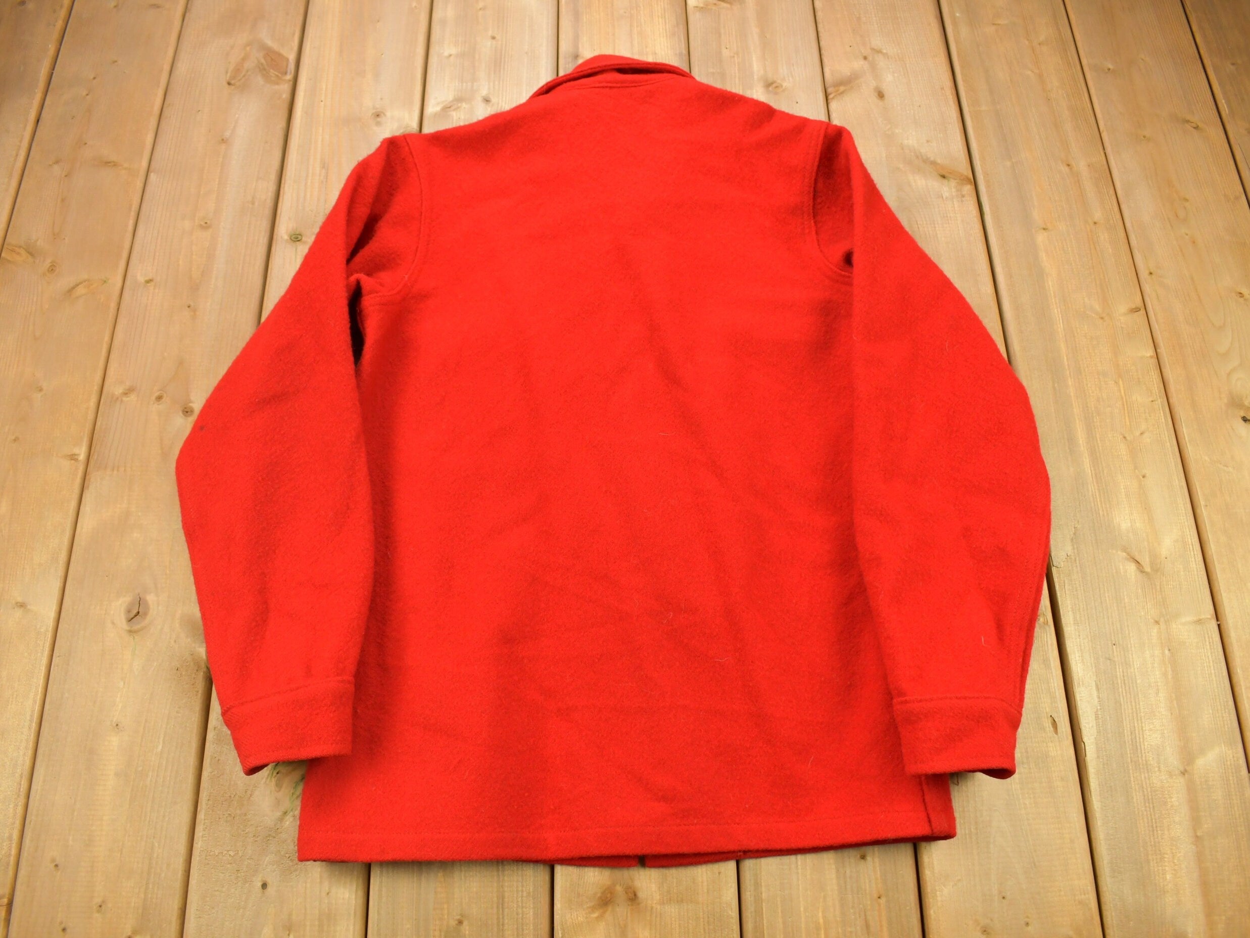 Vintage 1970s Boy Scouts Of America Button Up Shacket