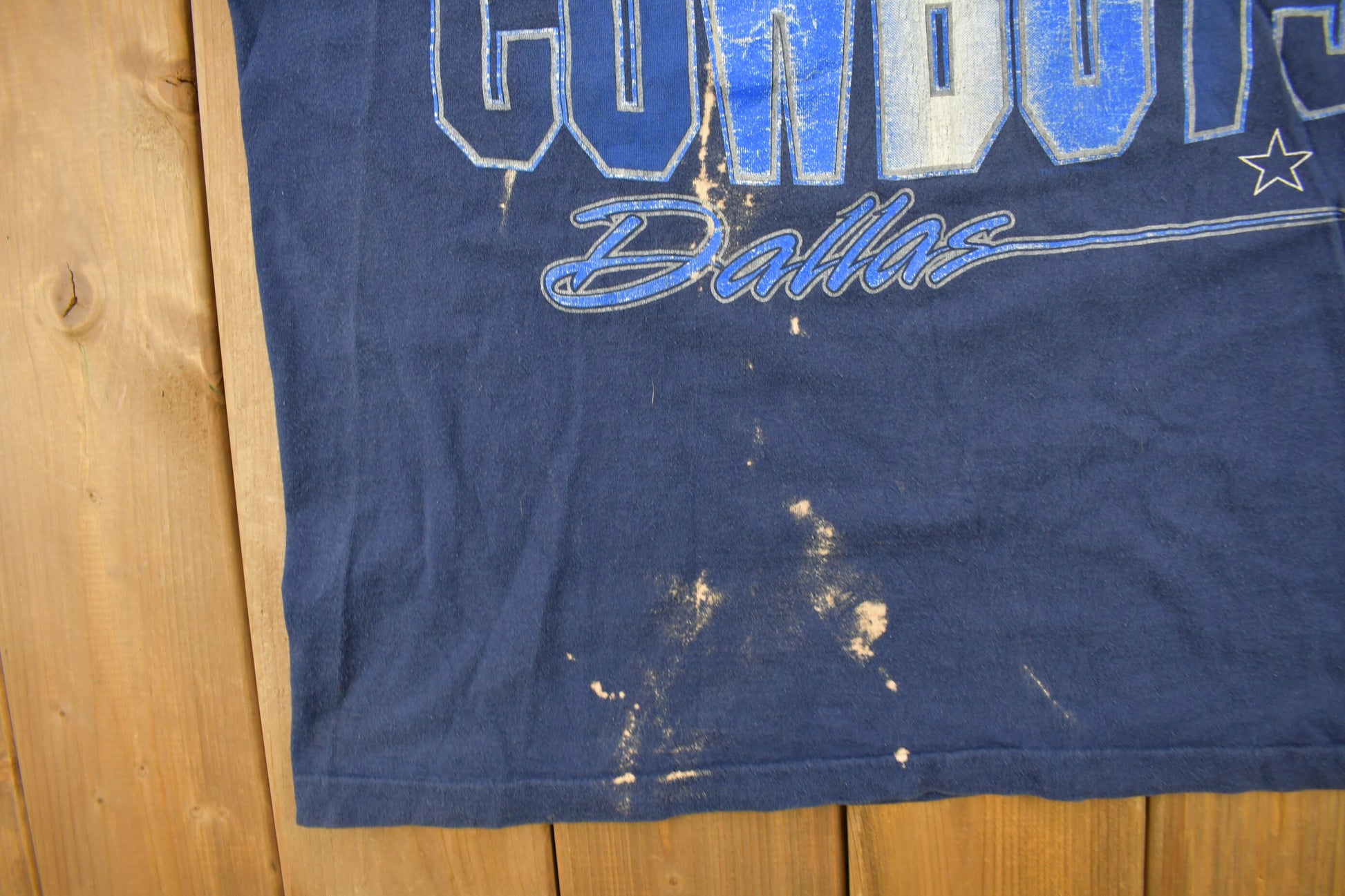 Vintage 1990s Dallas Cowboys NFL Graphic T-Shirt