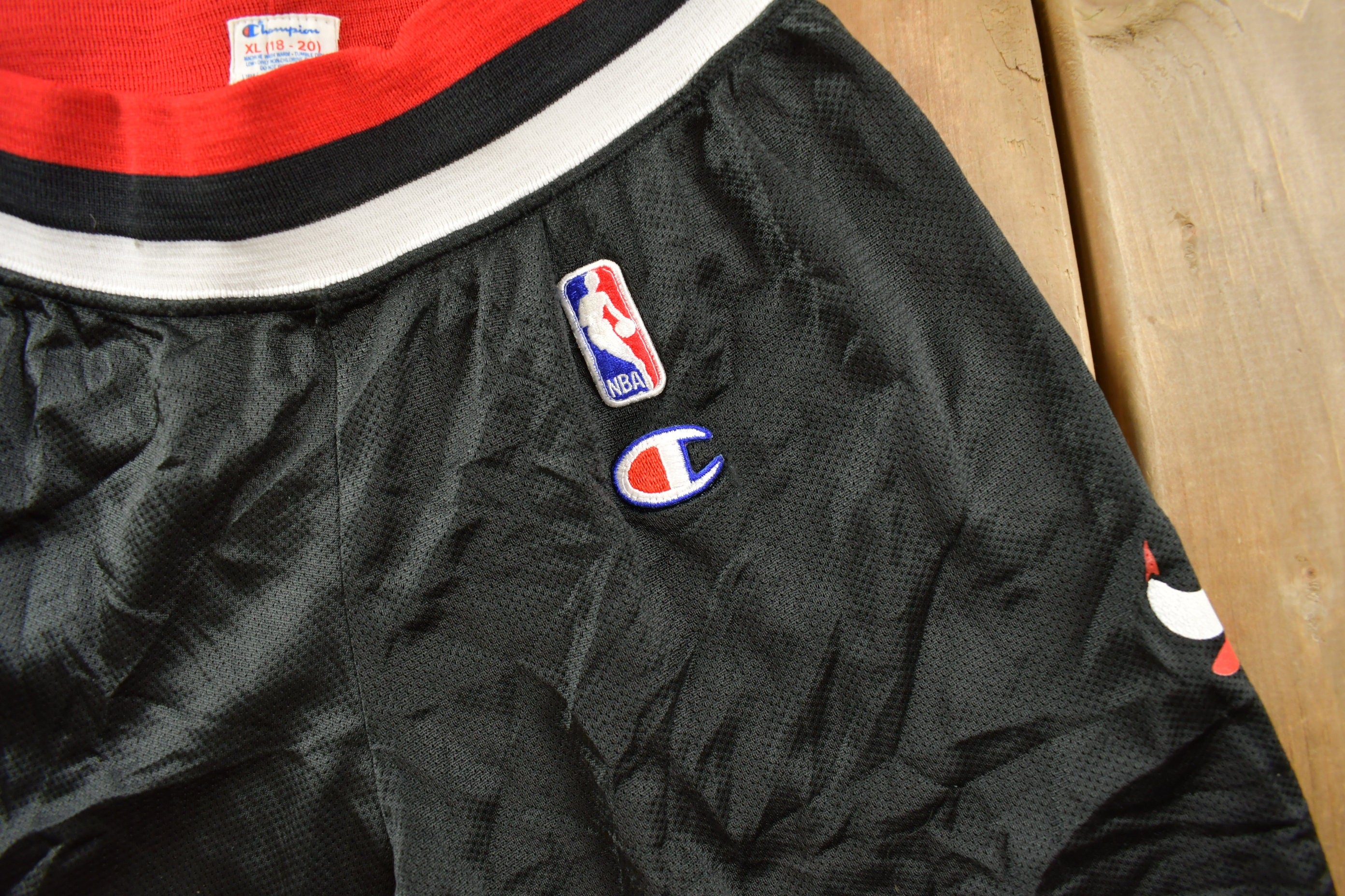 Vintage 1980s Chicago Bulls NBA Champion Basketball Shorts Size Women's XL