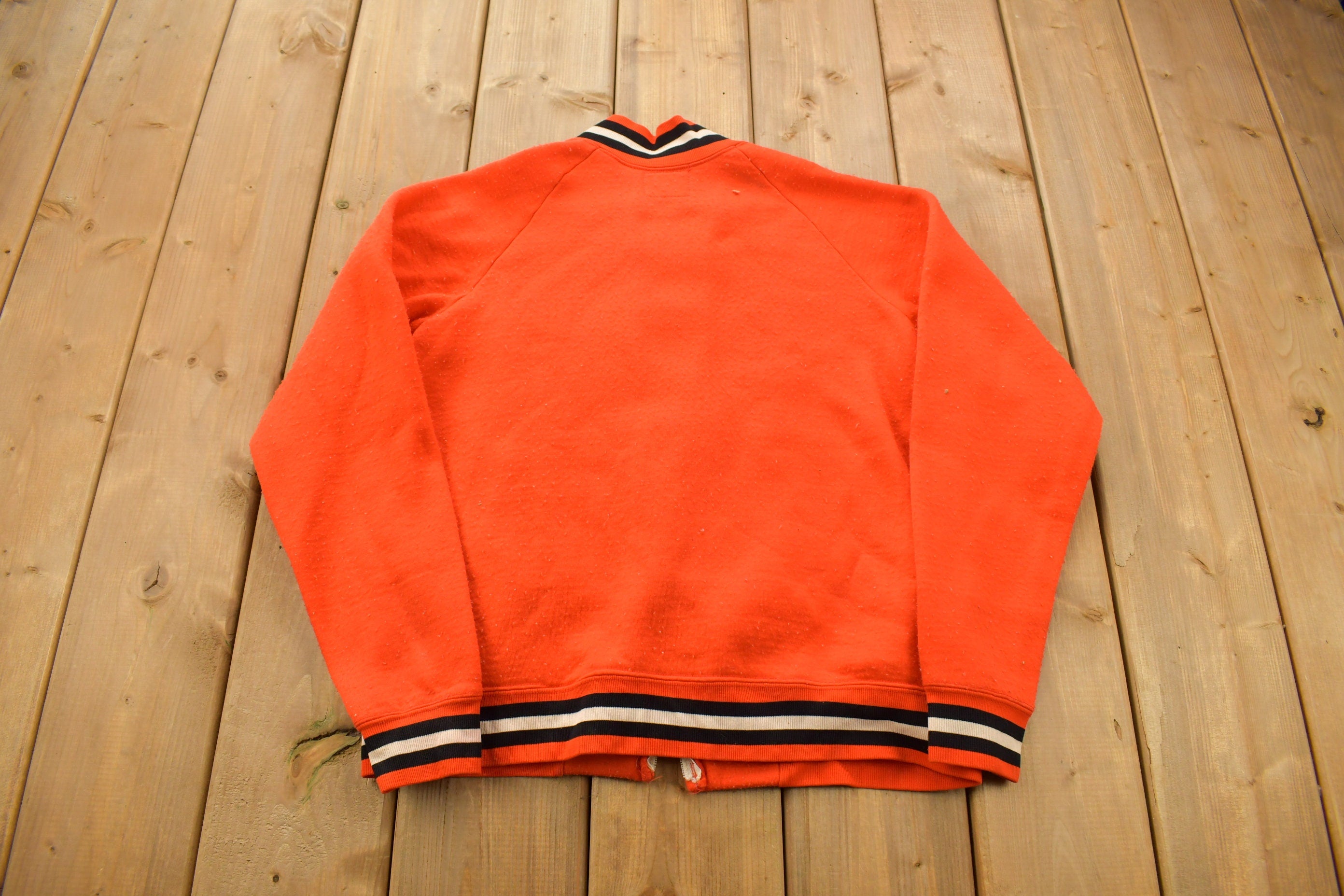 Vintage 1960s Collegiate Vikings Champion Track Jacket