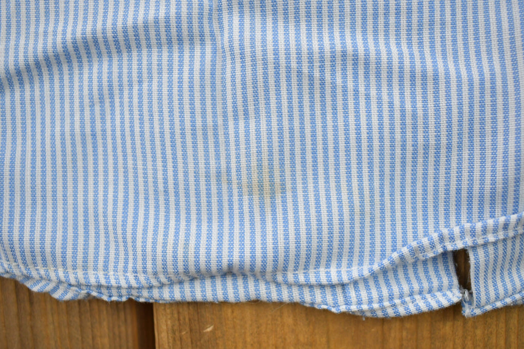 Vintage 1980s Red Kap Mr Exec Pin Striped Button Up Shirt