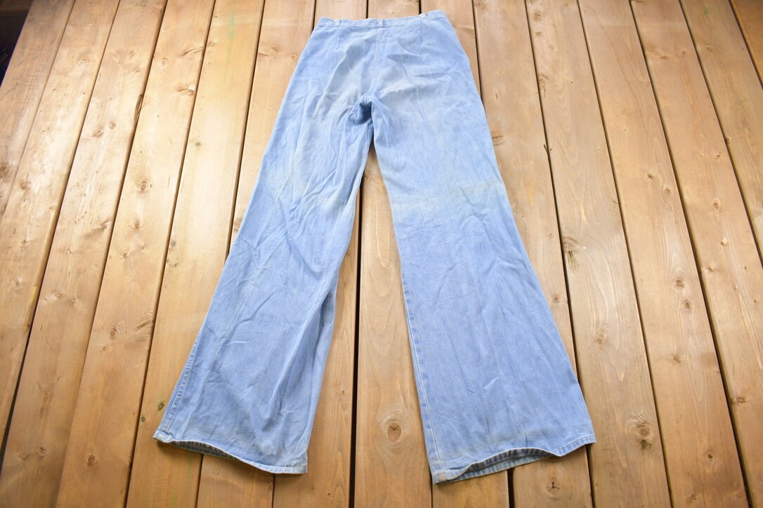 Vintage 1970s FoxMoor Bell Bottom Jeans Size 28 x 32.5