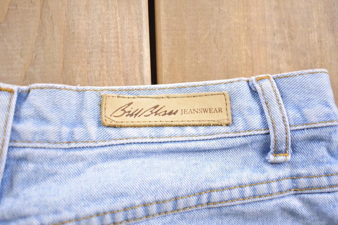 Vintage 1990s Light Wash Bill Blass Jeans Size 31 x 28