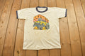 Vintage 1980s 55 Chevy Chevrolet Graphic Ringer T-Shirt