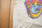 Vintage 1990s Lightning Bolt Shark Graphic Tank Top