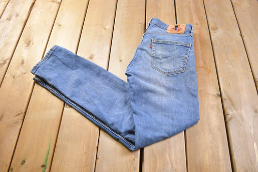 Vintage 1990s Levi 511 Red Tab Jeans Size 30 x 32 / Vintage Denim / Streetwear / Jeans / Essentials / Vintage Levi's / Medium Wash