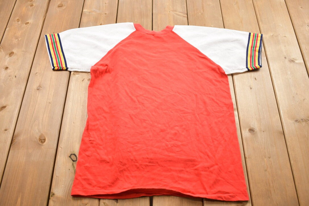 Vintage 1980s St. Joe Valley Bank Stampede Raglan Graphic T-Shirt