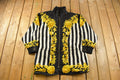 Vintage 1990s 100% Silk Indications Abstract Pattern Windbreaker Jacket