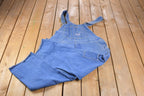 Vintage 1970s Big Smith Cut Off Jean Overalls Size 44 x 24