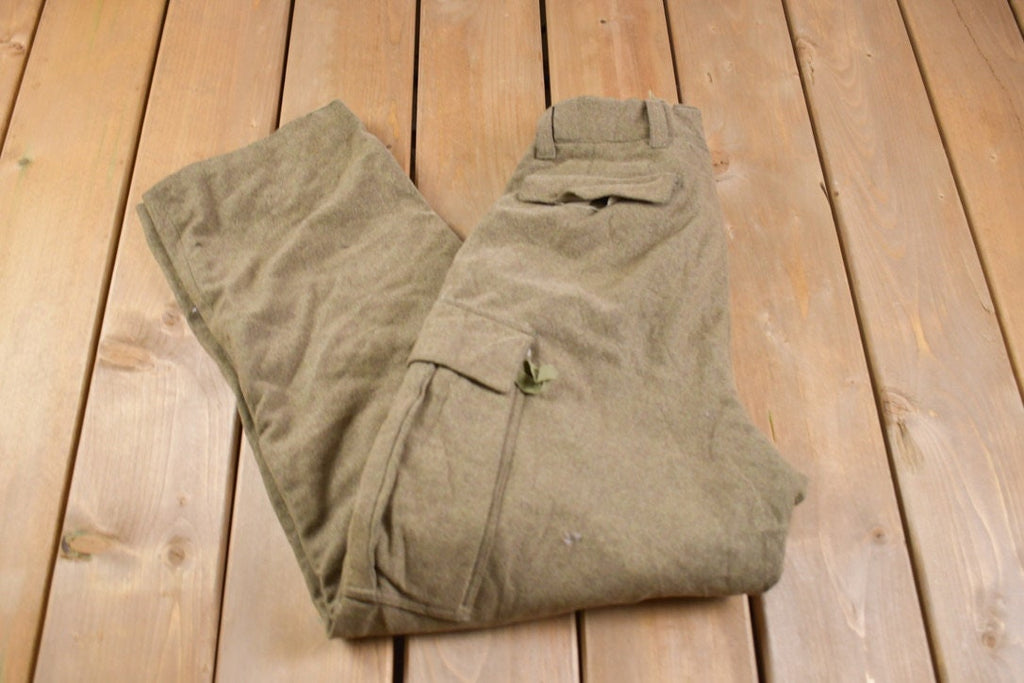 Vintage 1960s G.D.Bucking-Alsfeld Wool hunting Pants Size 30 x 30