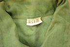 Vintage 1967 OG-107 US Air Force Military Sateen Shirt