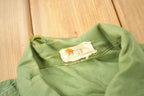 Vintage 1960s OG-107 US Air Force Military Sateen Shirt