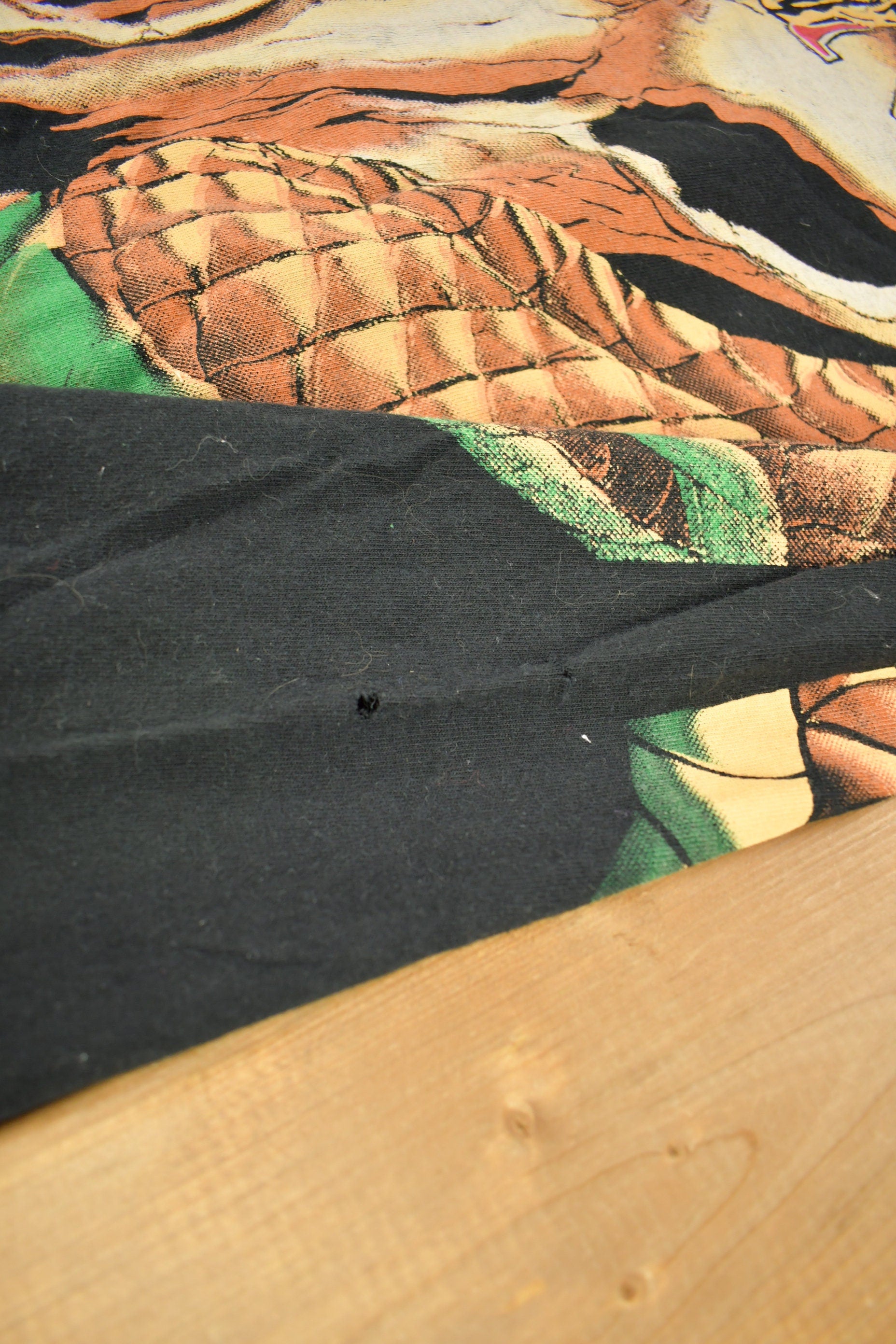 Vintage 1990s Brooks & Dunn All Over Print Rattlesnake T-shirt