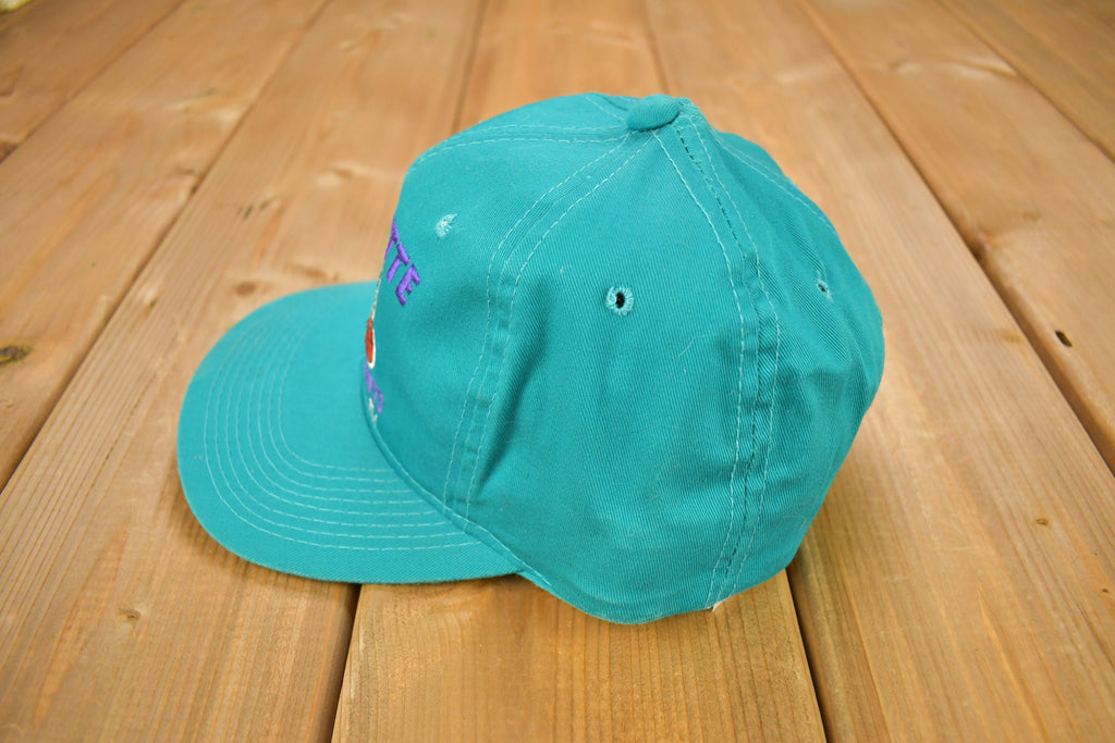 Vintage 1990s Charlotte Hornets NBA Snap Back Hat