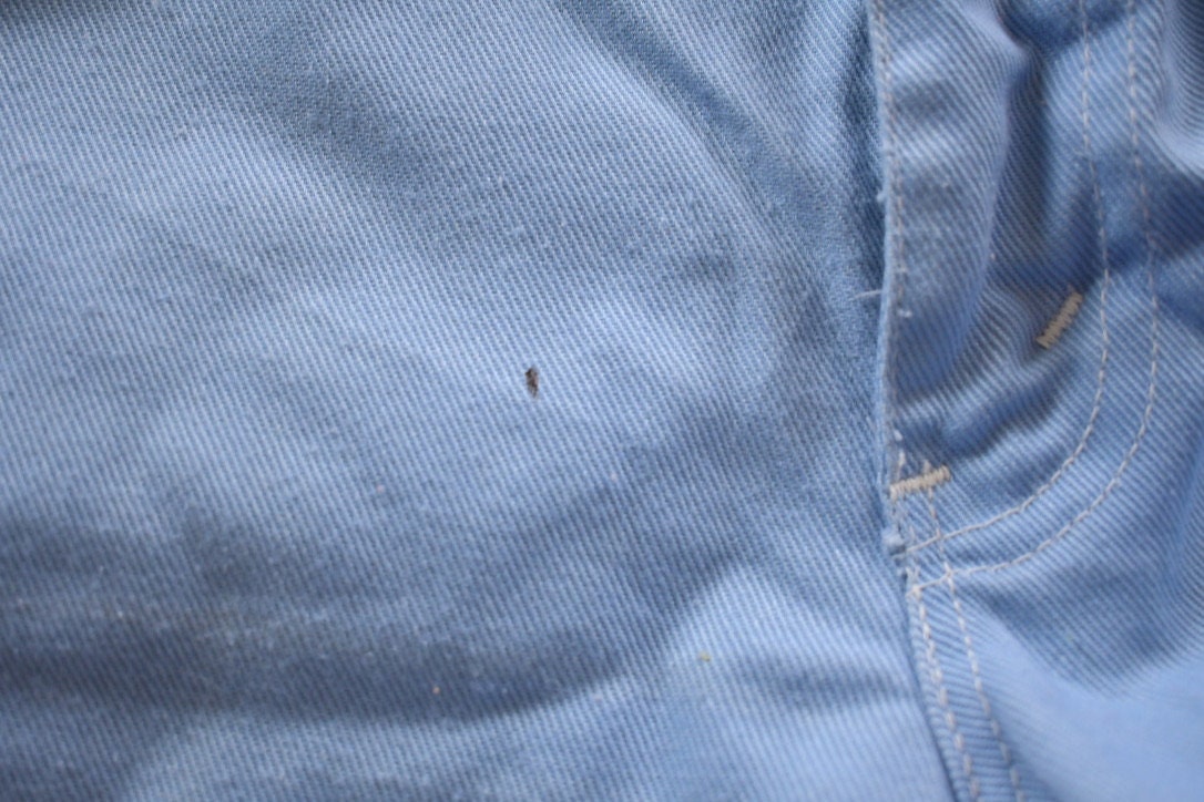 Vintage 1970s Blue JCPenney Denim Pants Size 32 x 30