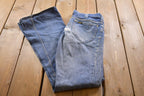 Vintage 1970s Distressed Lee Bell Bottom Jeans Size 28 x 33