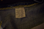 Vintage 1970s Distressed Lee Bell Bottom Jeans Size 28 x 33