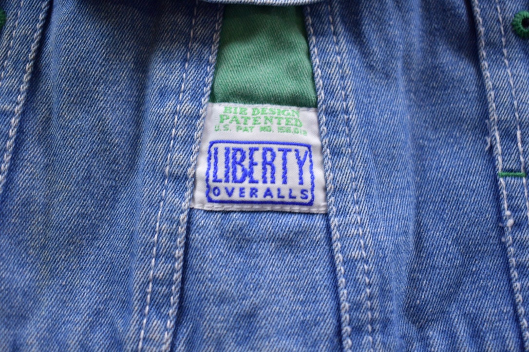 Vintage 1990s Liberty Denim Jean Overalls Size 40