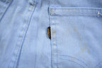 Vintage 1960s Levi's Black Tab Light Wash Jeans Size 28 x 29