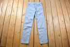 Vintage 1960s Levi's Black Tab Light Wash Jeans Size 28 x 29