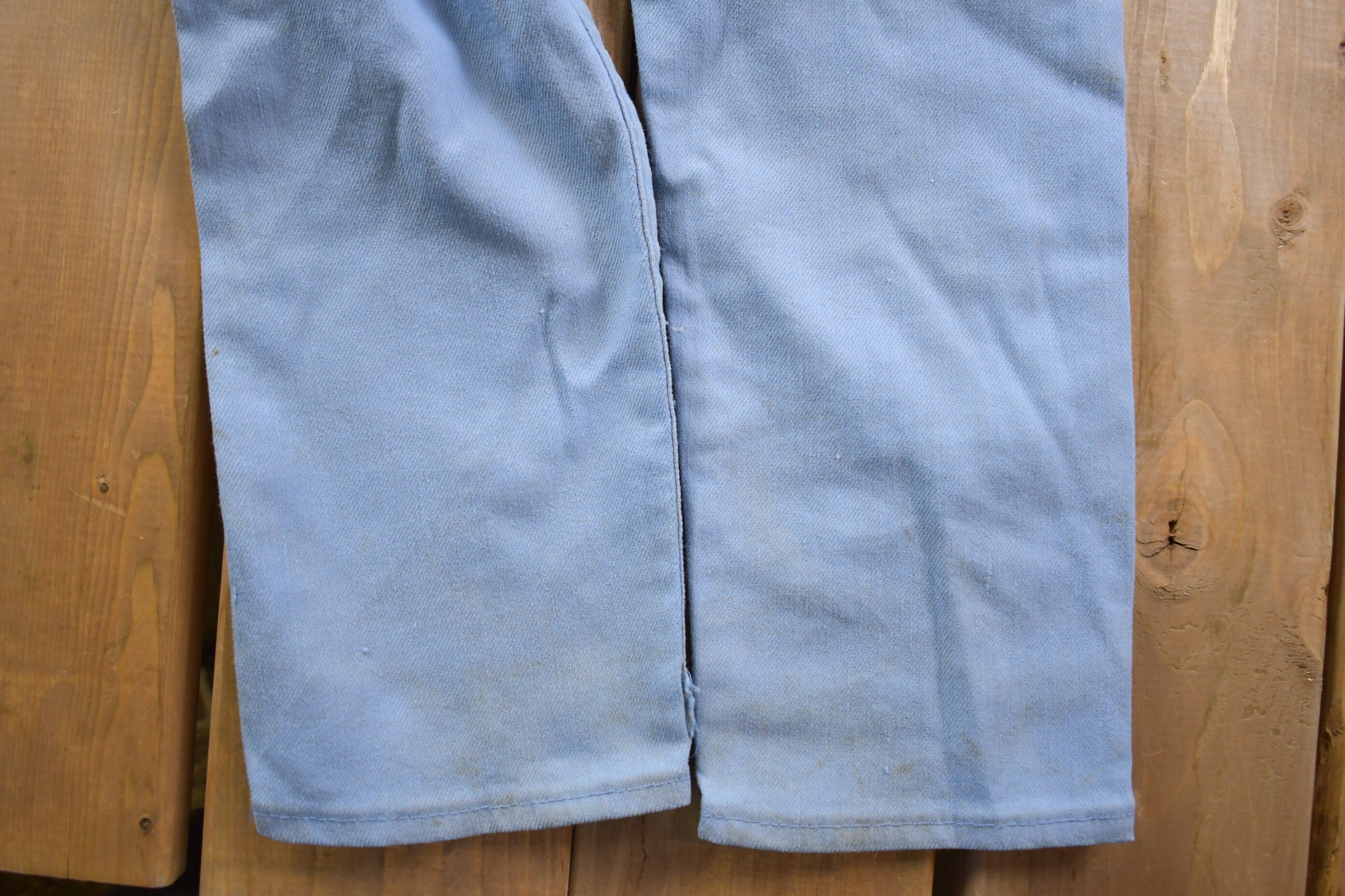 Vintage 1960s Levi's Black Tab Light Wash Jeans Size 28 x 29
