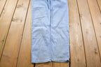Vintage 1960s Levi's Black Tab Light Wash Jeans Size 28 x 29