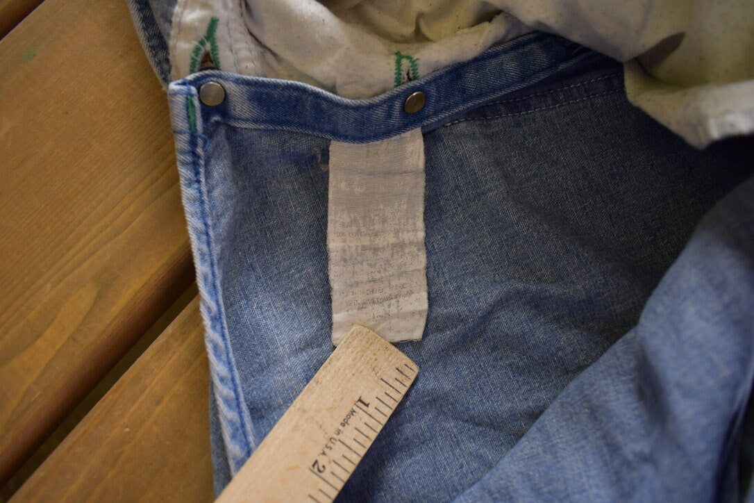 Vintage 1990s Liberty Denim Jean Overalls Size Medium
