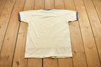 Vintage 1980s 55 Chevy Chevrolet Graphic Ringer T-Shirt