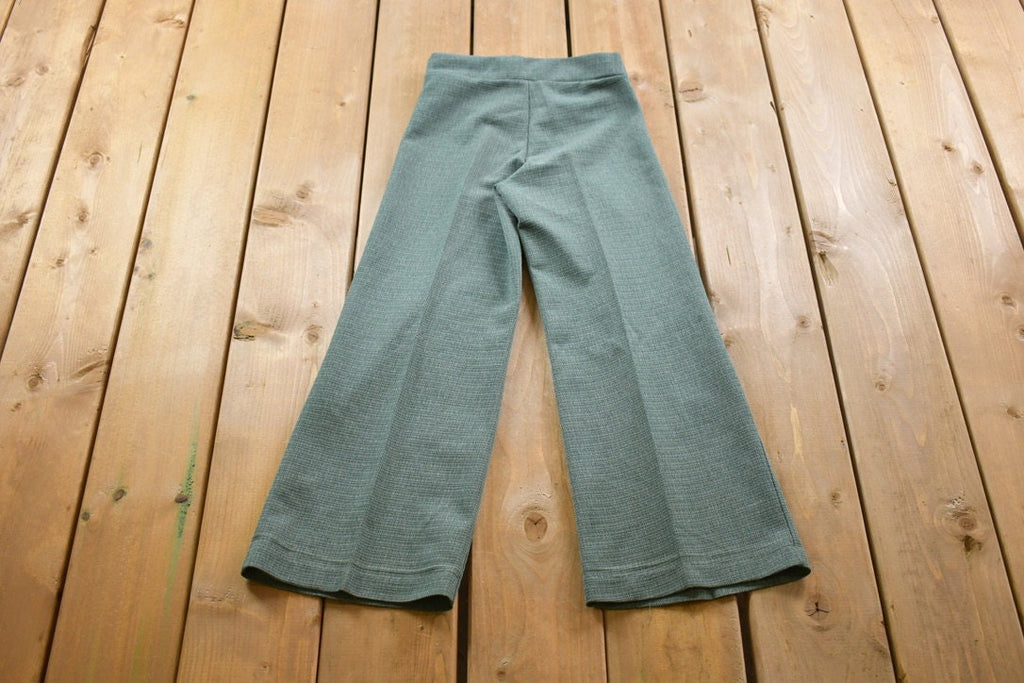 Vintage 1970s Bit And Pieces Youth Bell Bottom Trousers Size 22 x 22.5